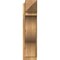 Ekena Millwork Funston Rough Sawn Arts and Crafts Outlooker, Western Red Cedar, 8"W x 24"D x 32"H OUT08X24X32FST03RWR - alternate 2